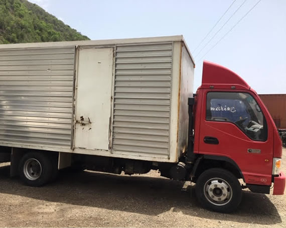 TRUCK 750 FOR CARGO TRANSPORTATION